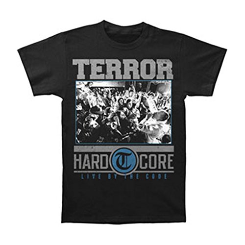 Terror Men's Hardcore Black T-shirt Black