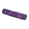 Savasa Eco Pilates Mat With SPT DVD & Carrying Strap - Purple/Green