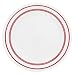 Corelle Livingware 8-1/2-Inch Luncheon Plate, Classic Cafe Red
