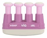 Prohands by Gripmaster Women's VIA Hand Exerciser, Pink, Light Tension