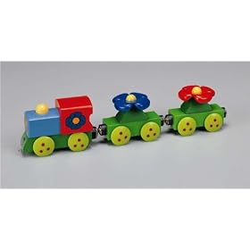 Nuchi 3-Piece Flower Baby Train by Nuchi