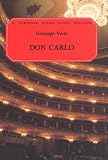 Don Carlos: Vocal Score