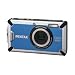 Pentax Optio W80 Waterproof 12.1MP Digital Camera with 5x Wide Angle Triple Shake Reduction Optical Zoom and 2.5 inch LCD (Azure Blue)
