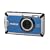 Pentax Optio W80 Waterproof 12.1MP Digital Camera with 5x Wide Angle Triple Shake Reduction Optical Zoom and 2.5 inch LCD (Azure Blue)