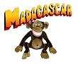 7" Madagascar Monkey Plush Celebrity Bean Bag Doll