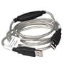 USB 2.0 Multi-LinQ PC to PC File Transfer Cable (Black)