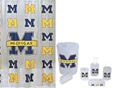 Michigan 7 Piece Frosty Bath Set