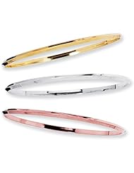 14k Stackable Bangle Bracelets