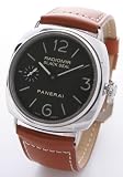 [パネライ]PANERAI 腕時計 【限定1000本】ラジオミール ブラックシール 45mm 手巻き レザー ブラック PAM00183 メンズ [並行輸入品]