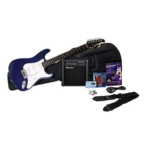 Childrens Toyshop  Musical Instruments : Silvertone SS11 Guitar & Amp Package, Cobalt Blue