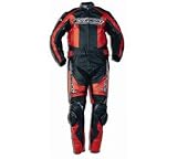 AGV Sport Forza 2 Two-Piece Leather Suit - Black/Gunmetal - 40