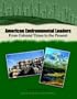 American Environmental Leaders 2 Vol Set