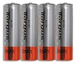 Targus Digital 4 pack AA NiMH 2700 mAh Capacity Batteries