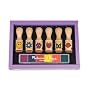 Melissa & Doug Deluxe Wooden Happy Handle Stamp Set