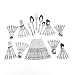 Wallace Cheyenne 65-Piece Stainless-Steel Flatware Set, Service for 12