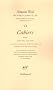 Oeuvres compl�tes : Tome 6, Volume 4, Cahiers (juillet 1942-juillet 1943) La connaissance surnaturelle Cahiers de New York et de Londres