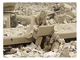 World Trade Center disaster, 9/11/01, New York Photographic Print by Paul Katz, 24 x 18