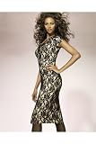 Newport News Shape fx Lace control cap-sleeve dress