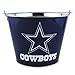NFL Dallas Cowboys Hype Full Wrap Metal Bucket, 5-Quart