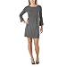 Mossimo® Black: Petites Bishop Sleeve Sweater Dress - Dark Heather Grey-visli Cheap Deals