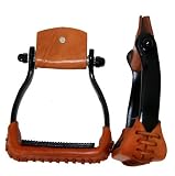Aluminum Barrel Racing Stirrups Black