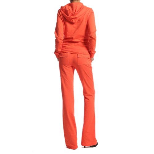 Cotton French Terry Classic Hoodie Sweat Suit Jacket and Pants Set