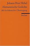 Alemannische Gedichte: Aleman. /Dt.