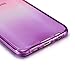 Houshine s7edgecase90 (Front Plus Back Cover Gel Series), Shockproof TPU 360 Degree Protective Clear Crystal Rubber Soft Ombre Case Cover - Pink/Purple/Glitter Bling