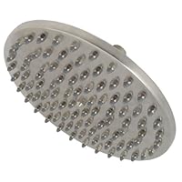Rain Showerhead, Satin Nickel Finish_ Plumb USA