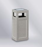 Keystone 7000 12 gallon Concrete Ash/Trash Gray with Silverstone Gray Concrete Ash/Trash KSR12SU-7000
