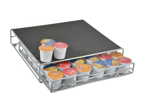 Southern HomewaresSH-10057 Keurig Storage Drawer Coffee Holder Sealed, Holds 36 K-Cups, Gray