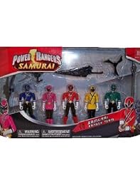Power Ranger Samurai 4" Samurai Action Figure Set 5 pack