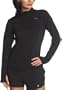 ASICS Women's Thermopolis XP Half Zip Running Top,Black,Large
