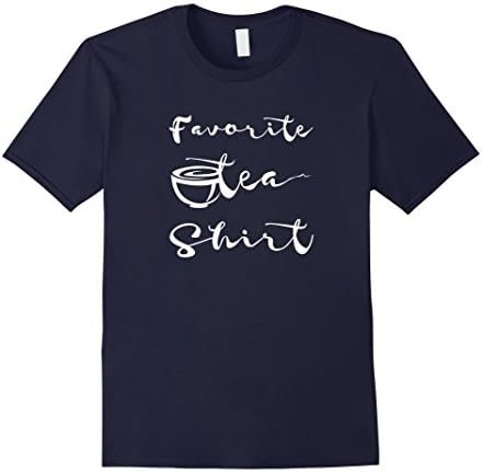 Men's Favorite Tea Shirt Large Navy