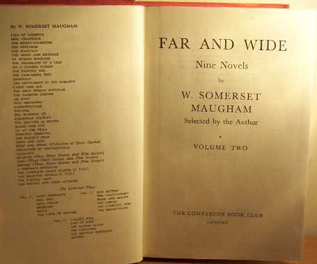 W Somerset Maugham