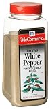 McCormick White Pepper, Ground, 18-Ounce Unit
