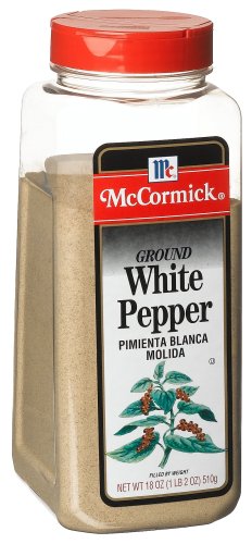 McCormick White Pepper, Ground, 18-Ounce Unit