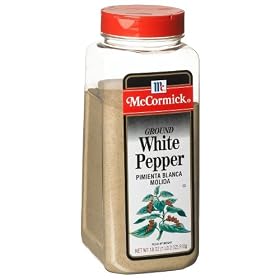 McCormick White Pepper, Ground, 18-Ounce Unit