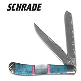 Custom Trapper Turquoise & Pearl Uncle Henry