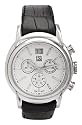 ESQ by Movado Men's Quest Chronograph Black Crocodile Grained Leather Strap Watch #07301230