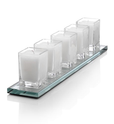 Autograph Mirror Plate Candle Set