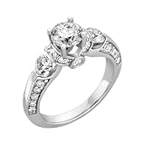 2 1/4 ct. tw. Diamond Wedding Ring in 14K White Gold