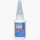 Black Max Instant Adhesive 380, 1 Ounce Bottle