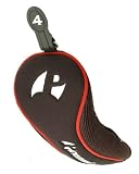 Pinemeadow 4 Hybrid Headcover (Red/Black)