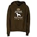 Sweatshirt Woman Brown  DonT Mess With Me IVe Raised A Cane Corso !  Dog