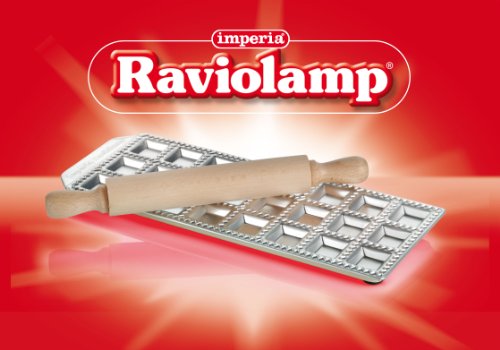 CucinaPro 127-18 Raviolamp Pasta Molds, 18-Tortelli