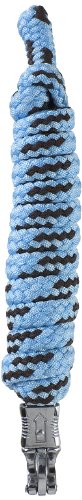 United Sportproducts Germany USG  2455K F&uuml;hrstrick, h'blau / braun , mit  Karabiner, 2,0 m