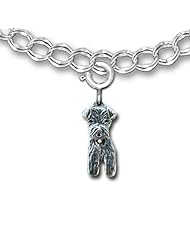 Sterling Silver Airdale Charm by The Magic Zoo
