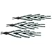 SK 7612 12 Piece Utility Grade .038-Inch, .047-Inch, .070-Inch and .090-Inch Straight 45 Degree and 90 Degree Convertible Retaining Ring Plier Set