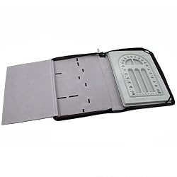 Flocked Bead Board & Travel Beading Tool Case 28" New